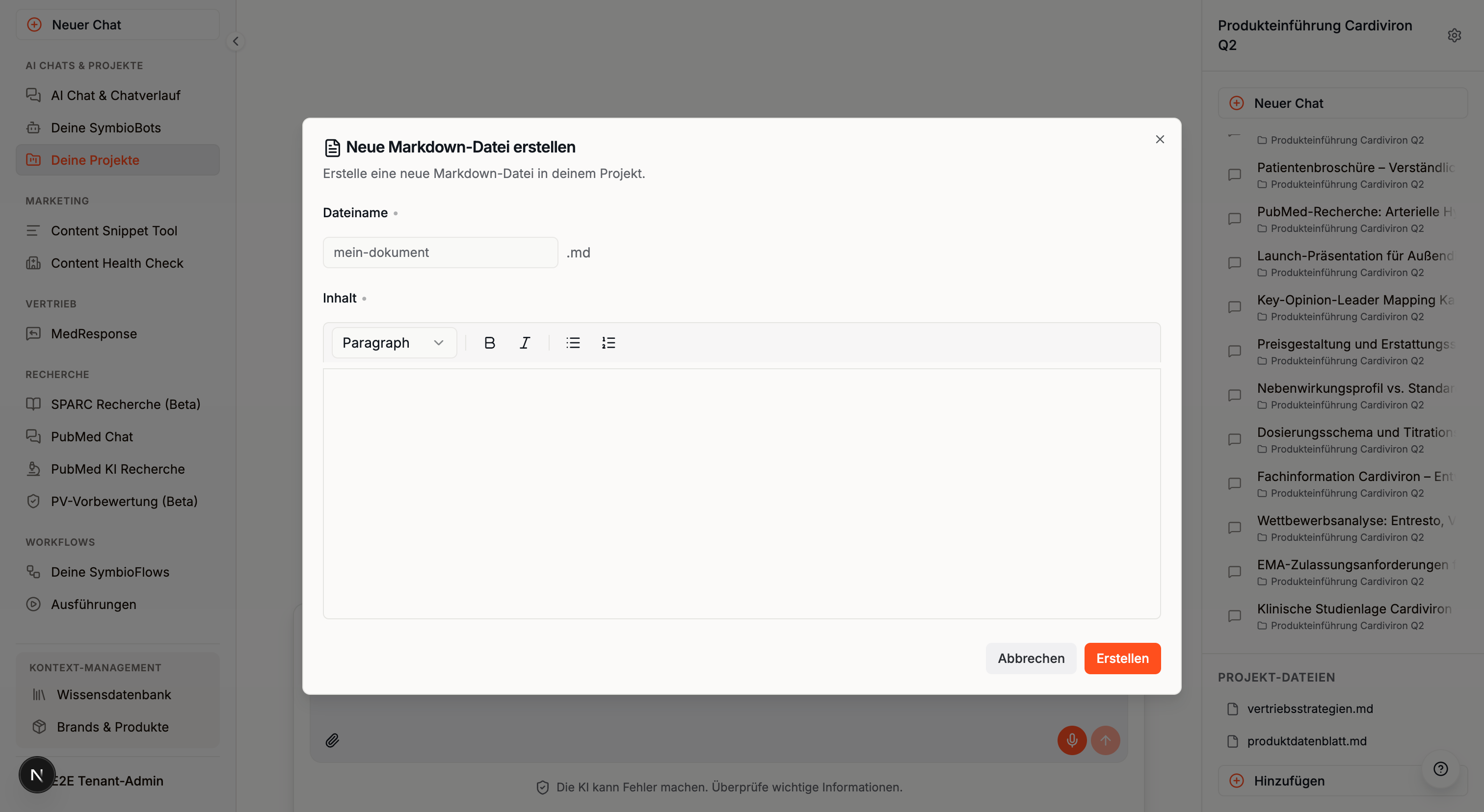 Markdown-Editor