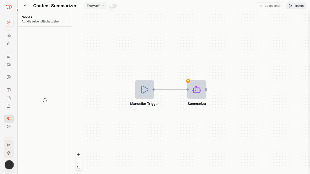 KI-Node konfigurieren