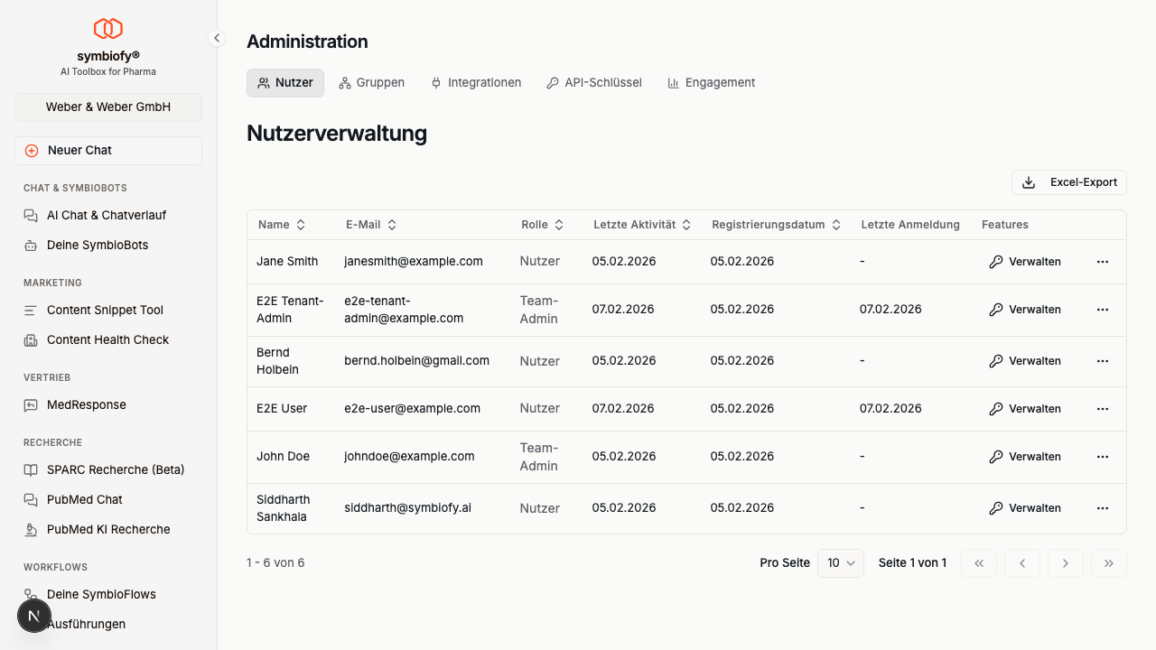 Administrationsbereich